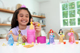 Disney Princess Color Reveal - 6 poupées surprises activées par l'eau, accessoires, pour enfants à partir de 3 ans, Ariel, Tiana, Mulan, Cendrillon, Belle, Aurora, HPX39