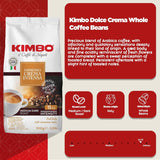 Espresso Crema Intesa, 6 grains de café x 1 kg, mélange corsé et intense, intensité 11/13, torréfaction moyenne, 6 paquets de 1 kg chacun