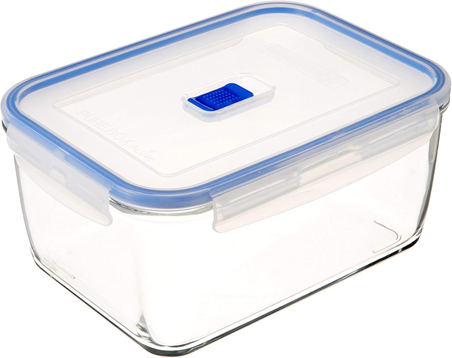 Contenants Hermétiques Rectangulaires Pure Box Active - 197cl Bicolores Boîtes de conservation Alimentaire Naty Shop Rectangulaire 2900 Ml