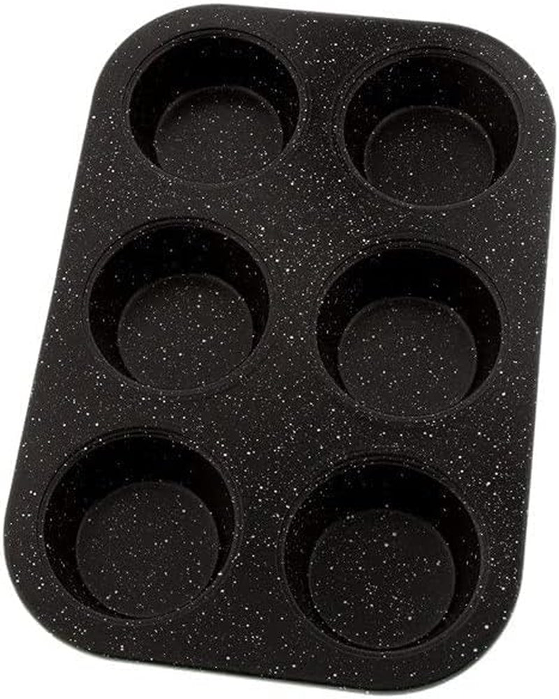 Pradel Excellence - Moule pour 6 muffins, acier carbone, revêtement antiadhésif Moules et plaques à pâtisserie Naty Shop