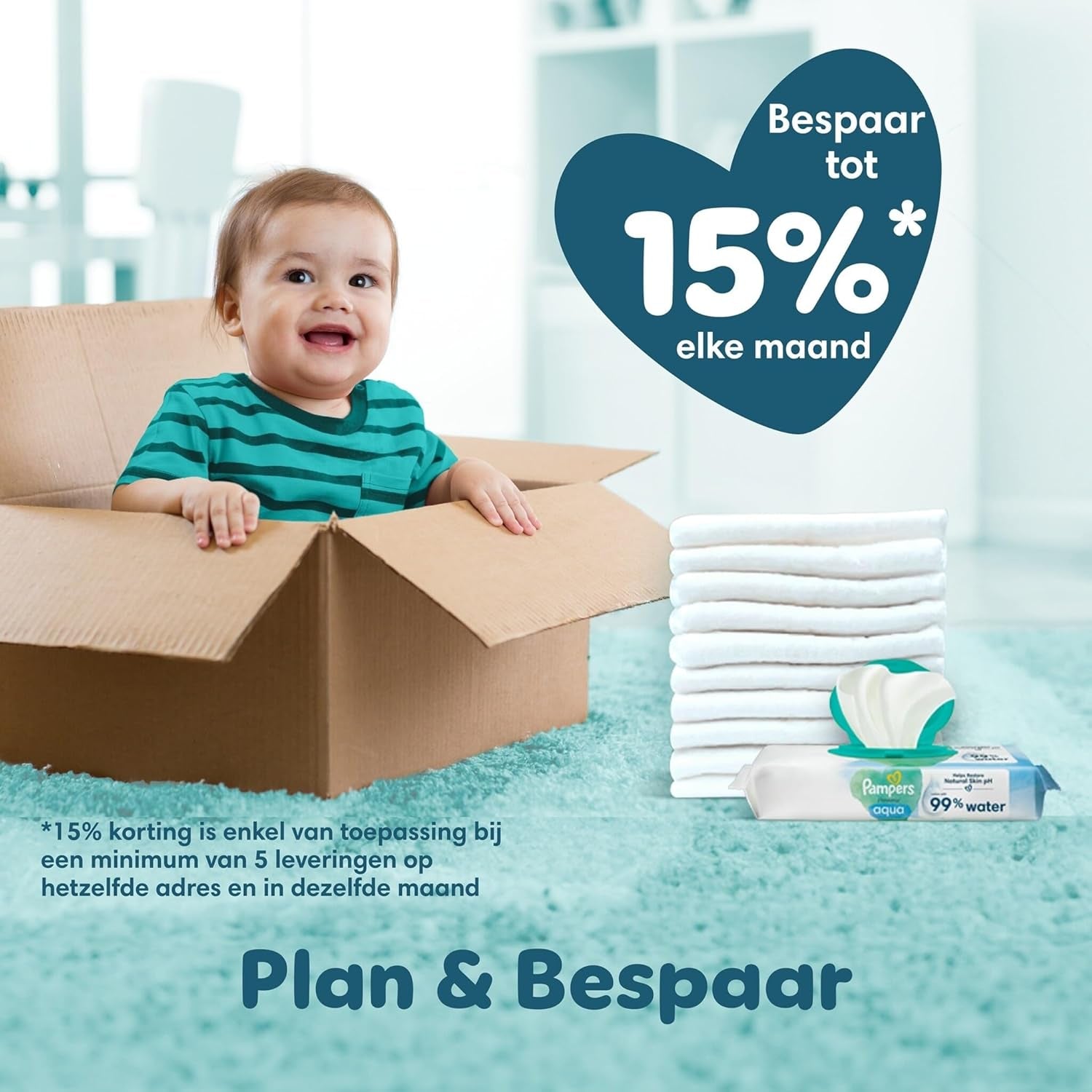 Couches Pampers Harmony 80 taille 4 (9-14 kg)