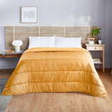 Pikolin Home - Couette réversible 300 G - garnissage nordique bicolore - pour lit 100/105 - confortable, chaude, respirante, vert, 180 X 220 cm Couettes et couettes Naty Shop
