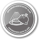 Pot à confiture de canard EDZARD (Ø 10 cm) en argent et verre - Boîte et cuillère - Bol, sucrier, fromage - Pot à confiture avec couvercle, rangement avec couvercle, coffret cadeau avec serrure
