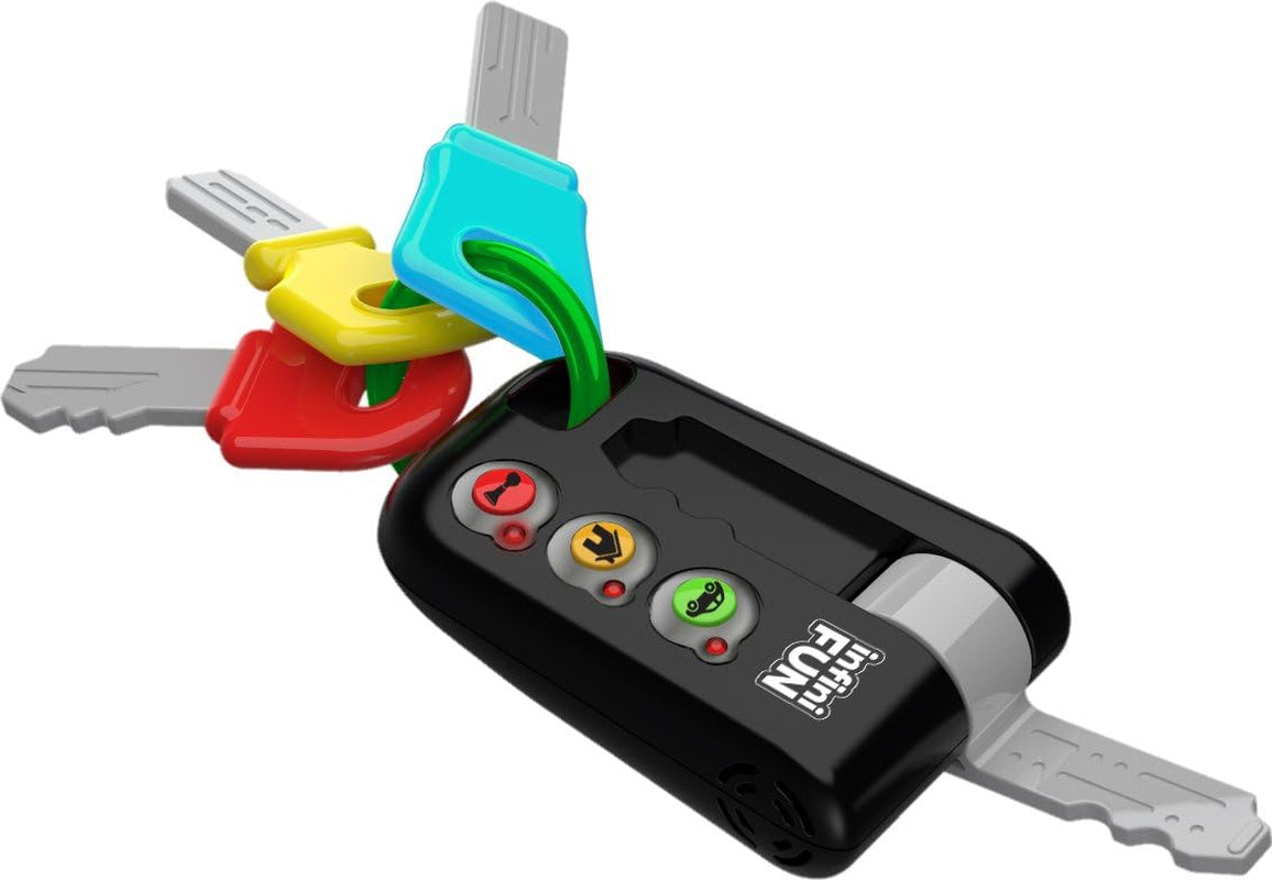 My Duo High-Tech Phone + Key - Un téléphone et une clé très réalistes. - Jouet pour plusieurs projets d'apprentissage à partir de 12 mois Bebe Naty Shop Toys