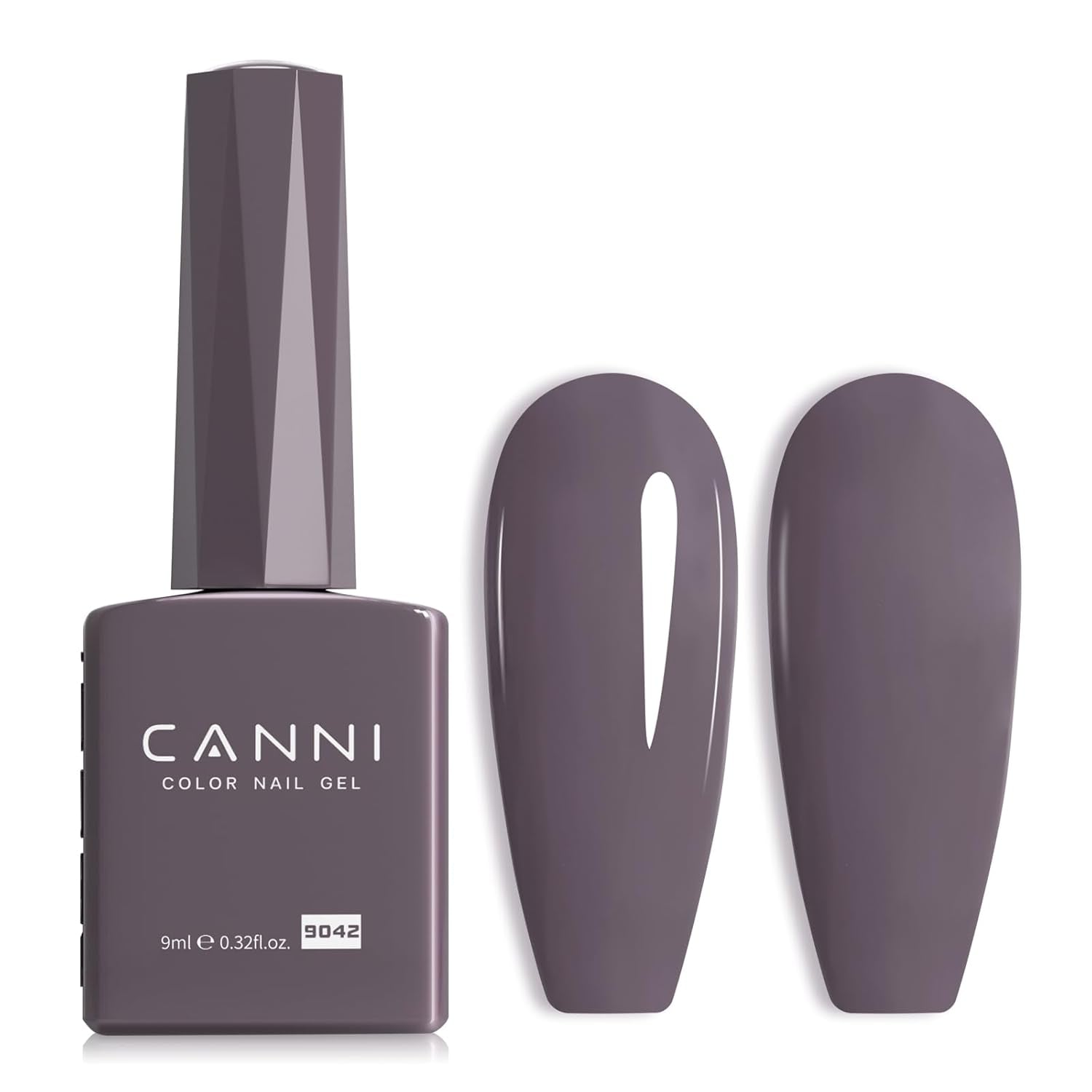 Vernis à ongles gel CANNI, semi-permanent, violet foncé, vernis à ongles, gel UV, trempage, manucure