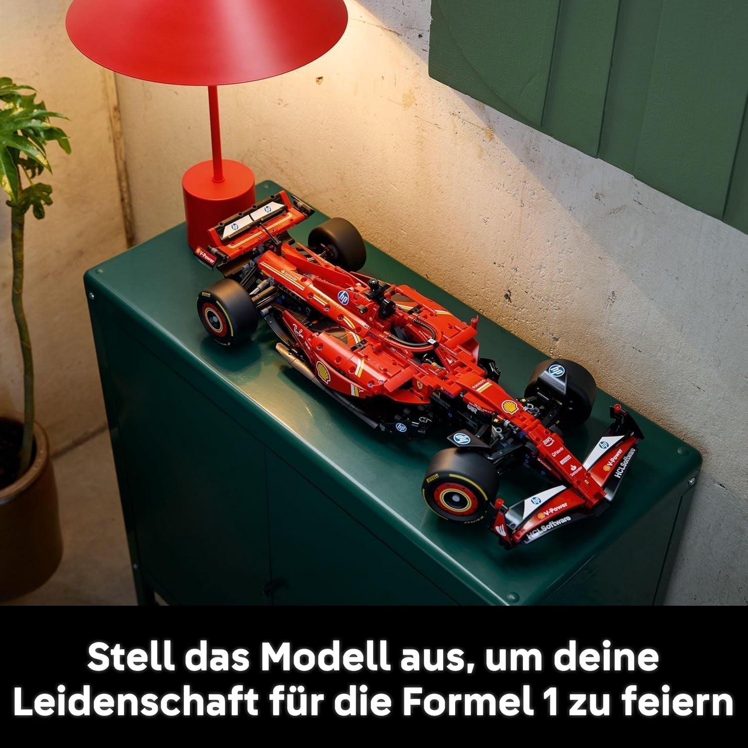 LEGO Technic Ferrari SF-24 F1 Race Car - Modèle réduit de voiture pour adultes - Ensemble de collection Formule 1 - Moteur V6, boîte de vitesses, direction et DRS à l'échelle 1:8 - Cadeau pour les fans de sports mécaniques et de voitures de course 42207 Jeux de construction Beuche den LEGO-Store