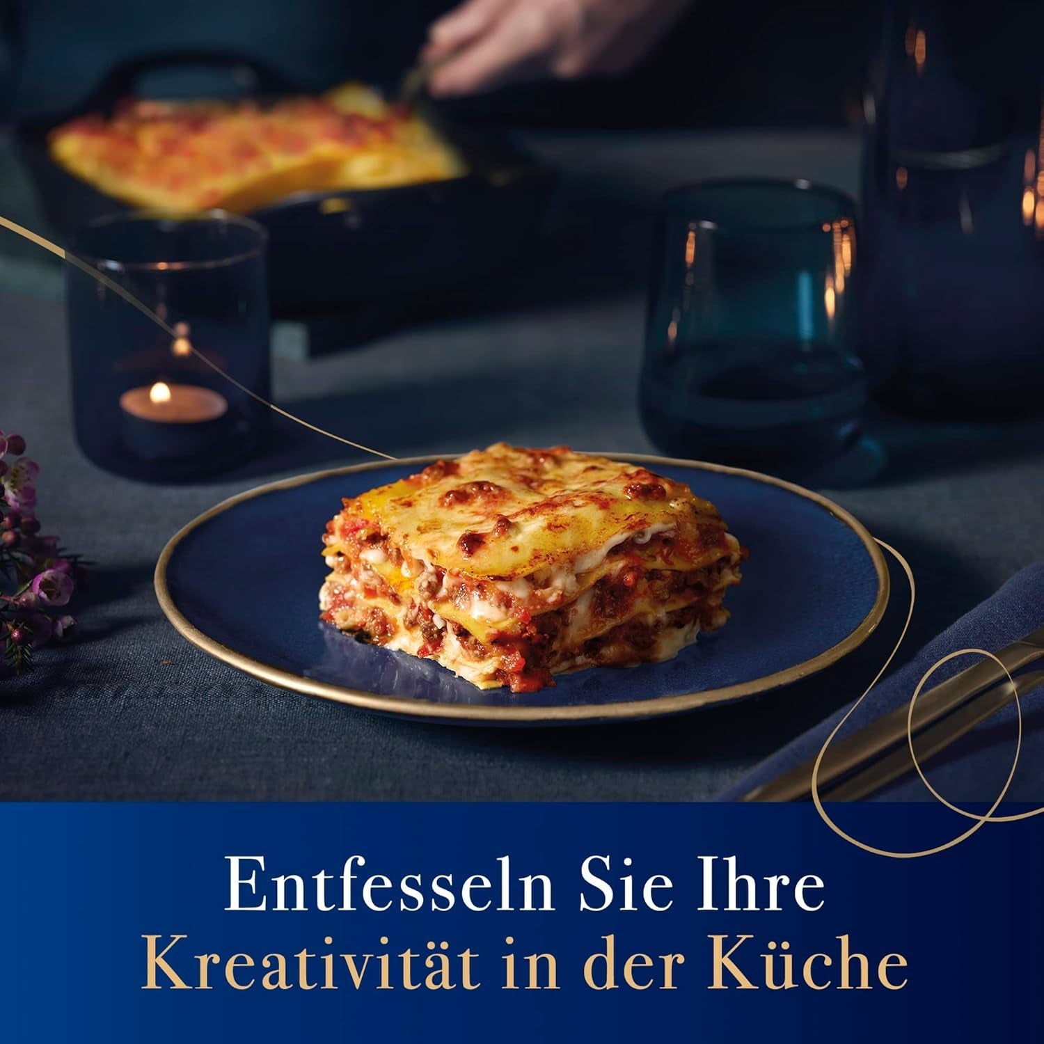 Barilla Collezione Pâtes à lasagnes au blé dur, toujours al dente, 500g