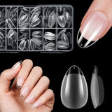 Faux ongles courts ballerine, 120 pièces, colle sur 12 tailles, ongles artificiels courts, Gel souple, couverture complète, pointes pour ongles courts en Gel S