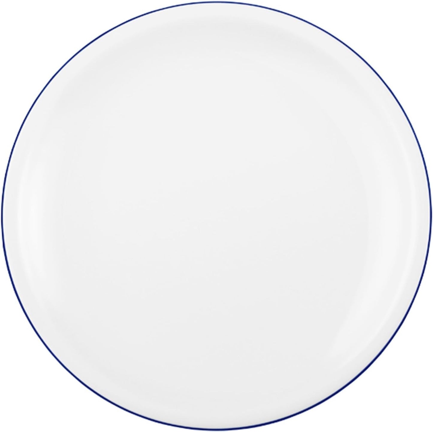 Service à café 18 pièces Seltmann Weiden | Série compacte, bord bleu | L'ensemble comprend 6 assiettes de petit-déjeuner, 6 tasses à café et 6 soucoupes, bleu