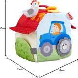 HABA 306383 - Cube de jeu ferme, jouet multifonctionnel à partir de 6 mois Jouets bébé Naty Shop