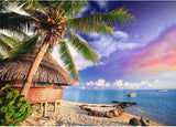 Trefl - Bora-Bora Island - Puzzle 500 pièces - Puzzle DIY avec vue sur les vacances, divertissement créatif, puzzle classique amusant pour adultes et enfants de 10 ans et plus Naty Shop