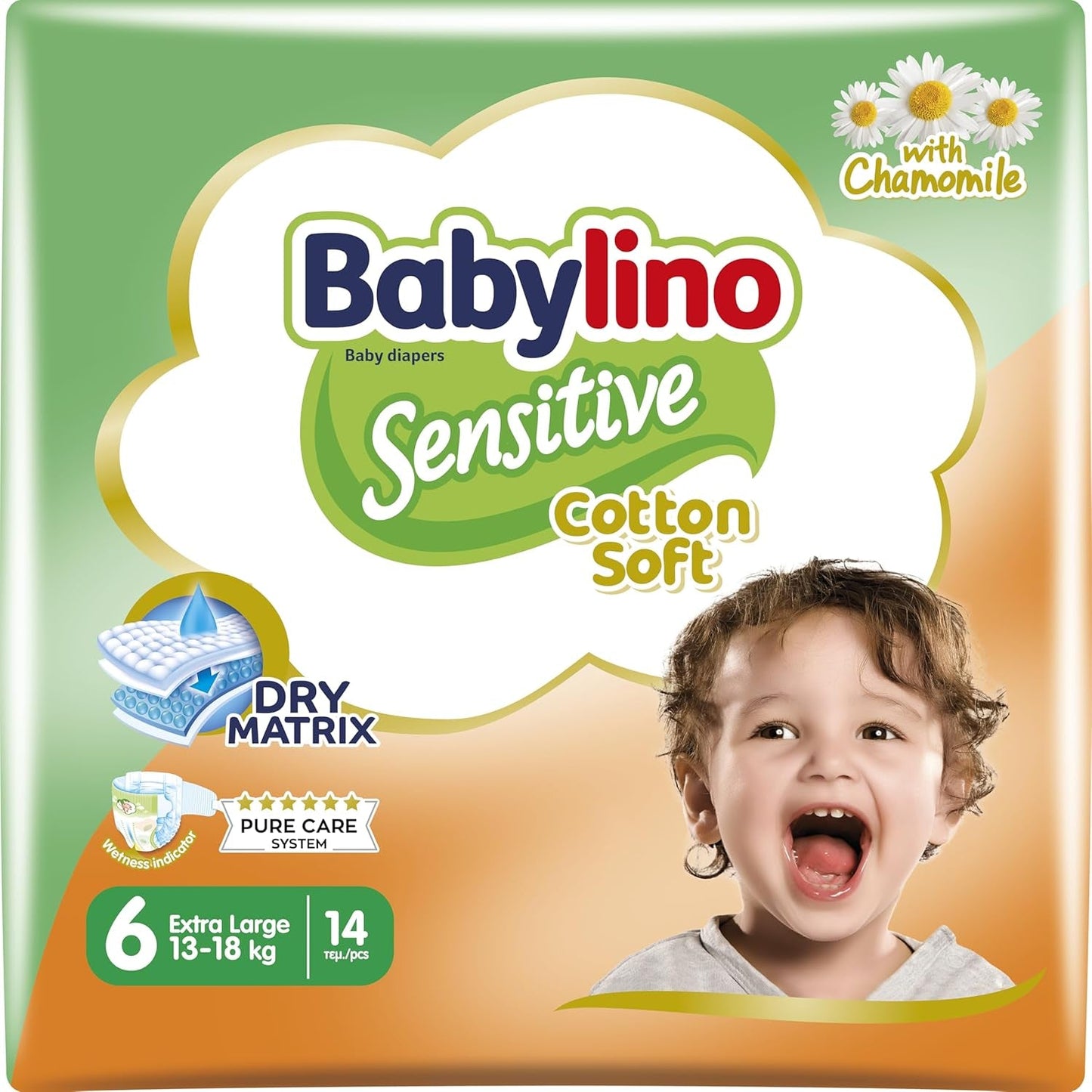 Couches bébé Sensitive taille 4, Maxi (8-13 kg), 20 pièces