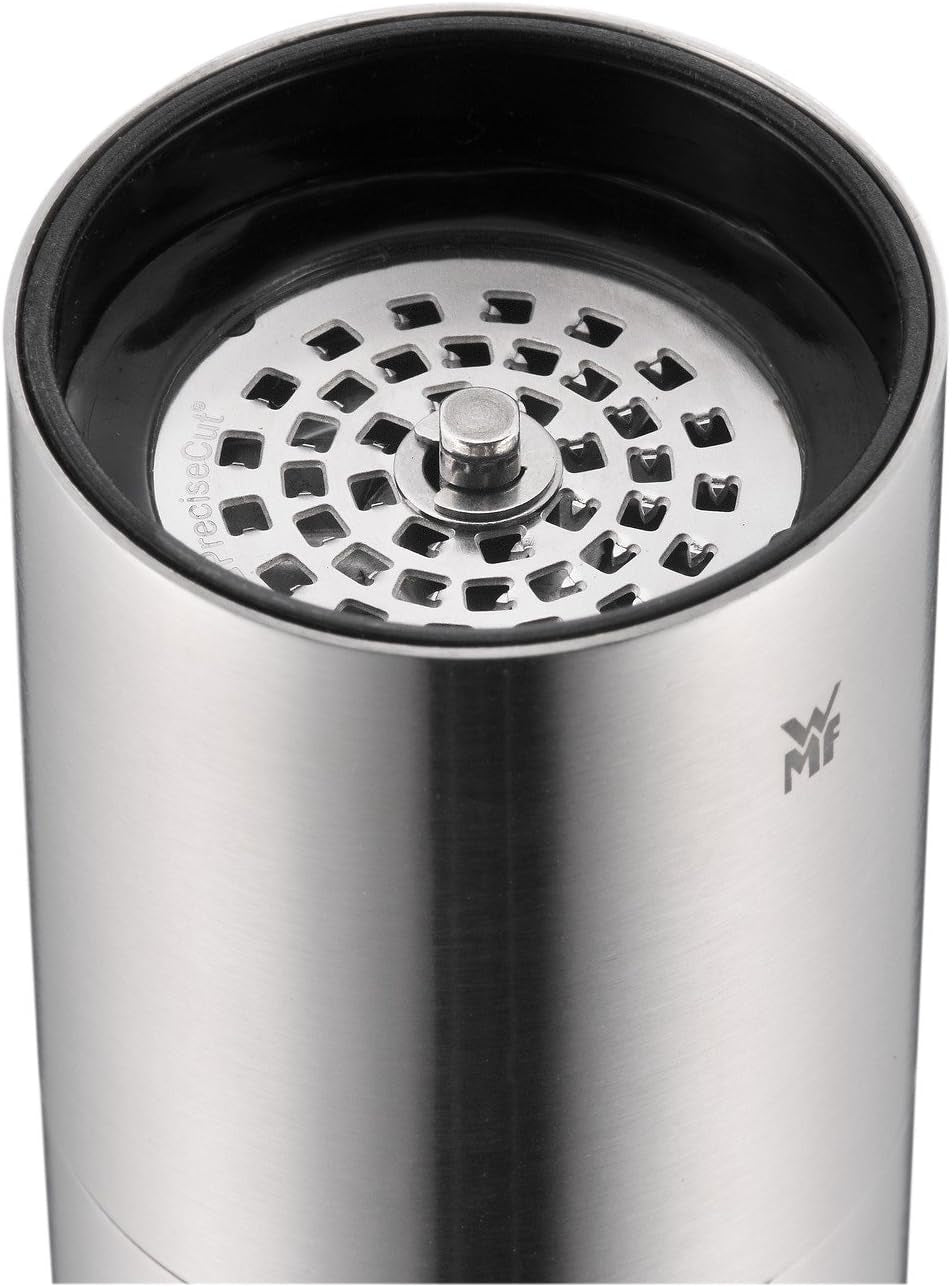 Moulin à épices WMF Gourmet 10,5 cm, acier inoxydable Broyeurs et trancheuses Cromargan Naty Shop