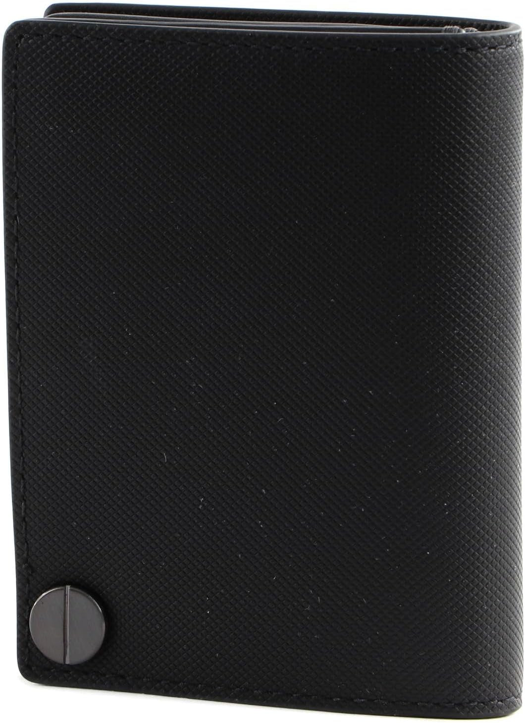 Calvin Klein CK CLEAN PQ COVERED CARDHOLDER Portefeuille pour homme, noir (Ck Black), OS Wallet Men Naty Shop