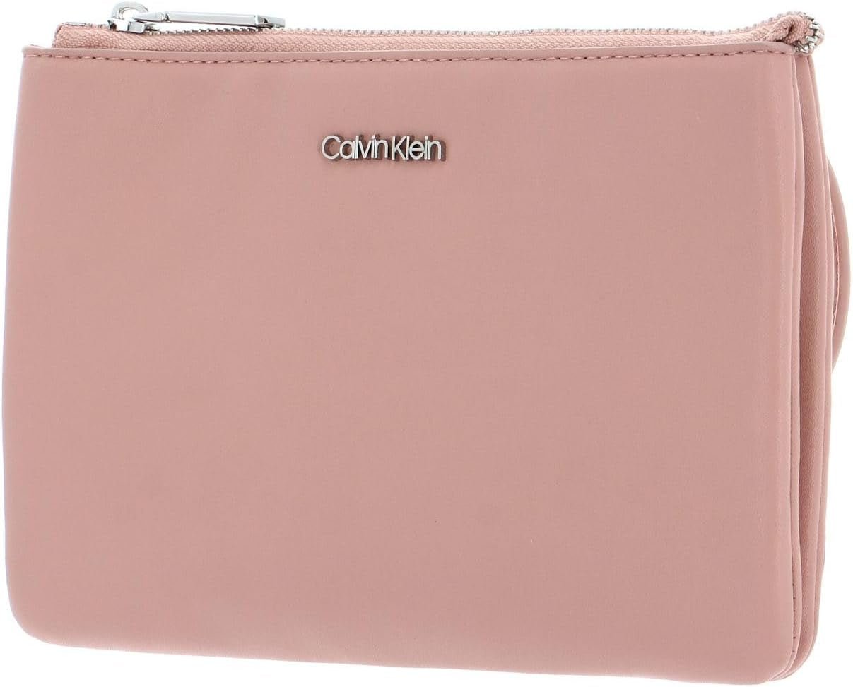 Calvin Klein CK Must EW DBL CMPT Sac bandoulière Café Au Lait Sacs pour femmes Naty Shop
