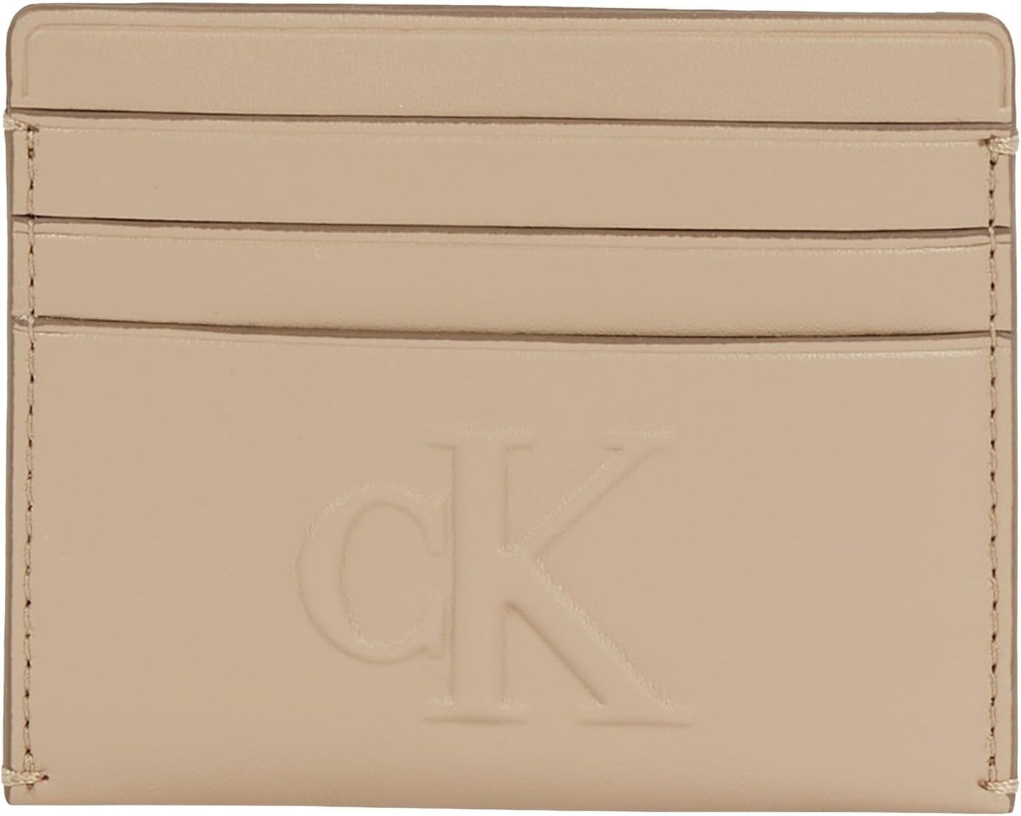 Calvin Klein Ladies Sculpted Cardcase 6cc Portefeuille Porte-Cartes Femme Naty Shop Tableware Os