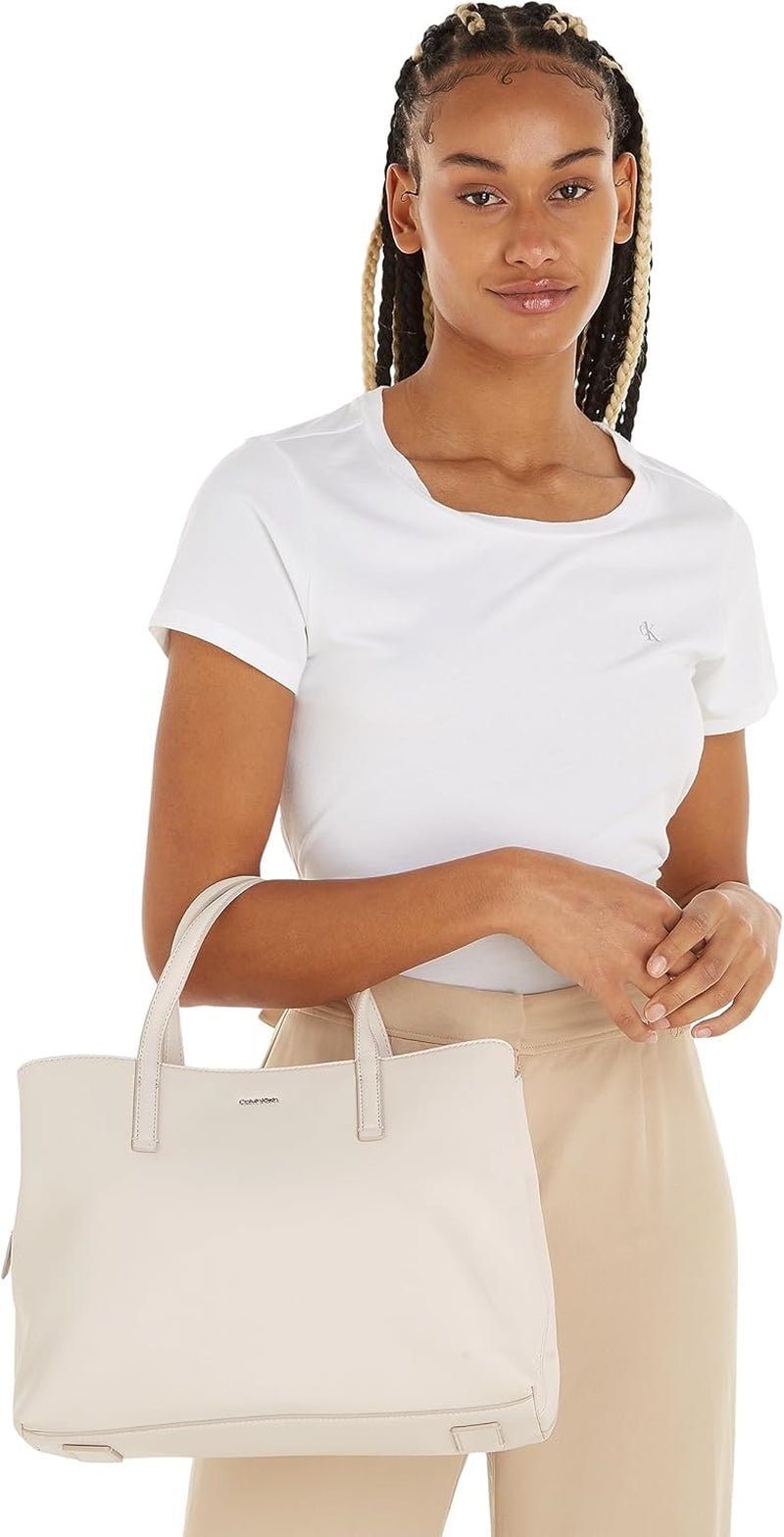 Cabas Calvin Klein, gris, TAILLE UNIQUE Sacs pour femmes Naty Shop