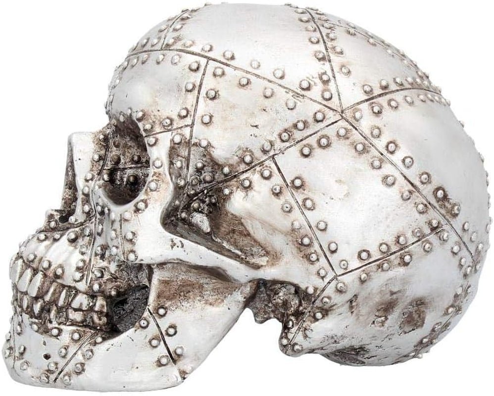 Tête de rivet 18cm argent Statuettes et sculptures Naty Shop