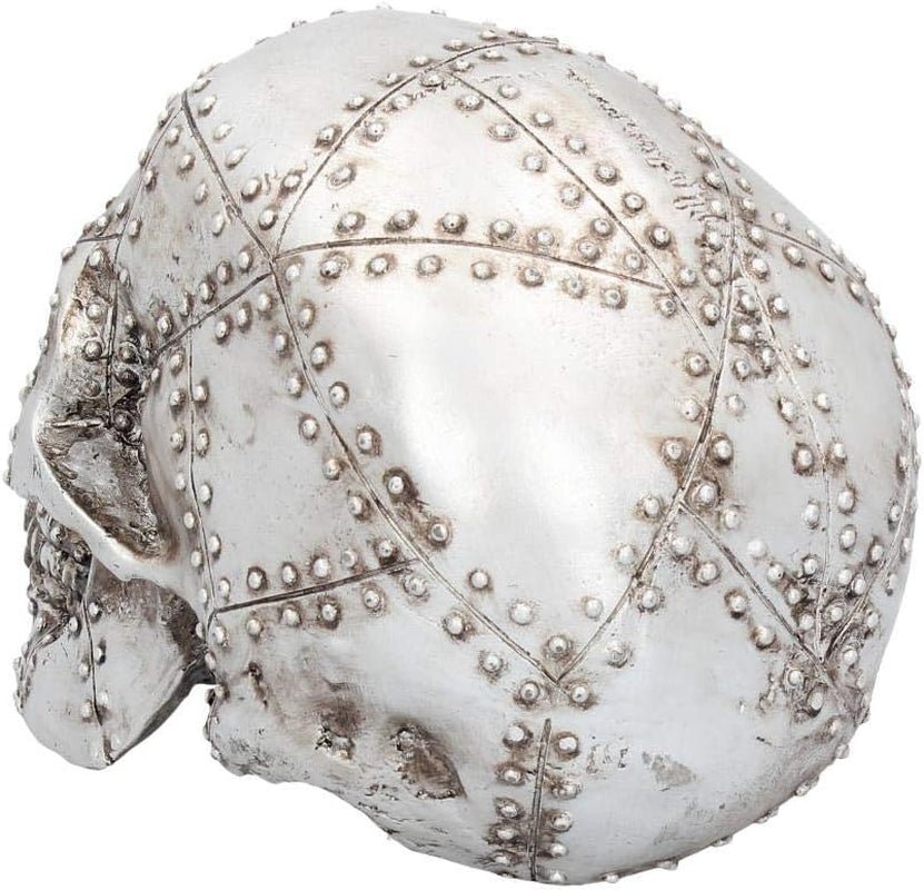 Tête de rivet 18cm argent Statuettes et sculptures Naty Shop