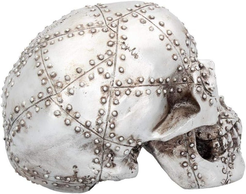Tête de rivet 18cm argent Statuettes et sculptures Naty Shop