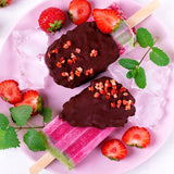 Morceaux de fraises lyophilisées 100g - Fraises lyophilisées Produits déshydratés Naty Shop