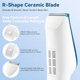 CARER SPARK Tondeuse à cheveux pour enfants, tondeuse à cheveux silencieuse à adsorption sous vide pour enfants IPX7 rechargeable avec 2 peignes de guidage, tondeuse professionnelle sûre pour enfants - Bain et soins de la peau Naty Shop