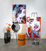 Casablanca design moderne GILDE sculpture Osaka noir H : 44 cm L : 41 cm P : 10 cm 43491 Statuettes et sculptures Naty Shop