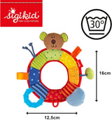 SIGIKID 40490 Anneau actif Baby Activity PlayQ Jouet filles et garçons recommandé pour les enfants à partir de 3 mois multicolore Jouets pour bébés Naty Shop