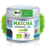 ORIGEENS BIO MATCHA CEREMONIAL GRADE "SHIKA" - Thé japonais biologique de Shizuoka - Matcha Latte/Usucha - Sachet de recharge 30g - Poudre de thé vert Matcha biologique de qualité cérémonielle