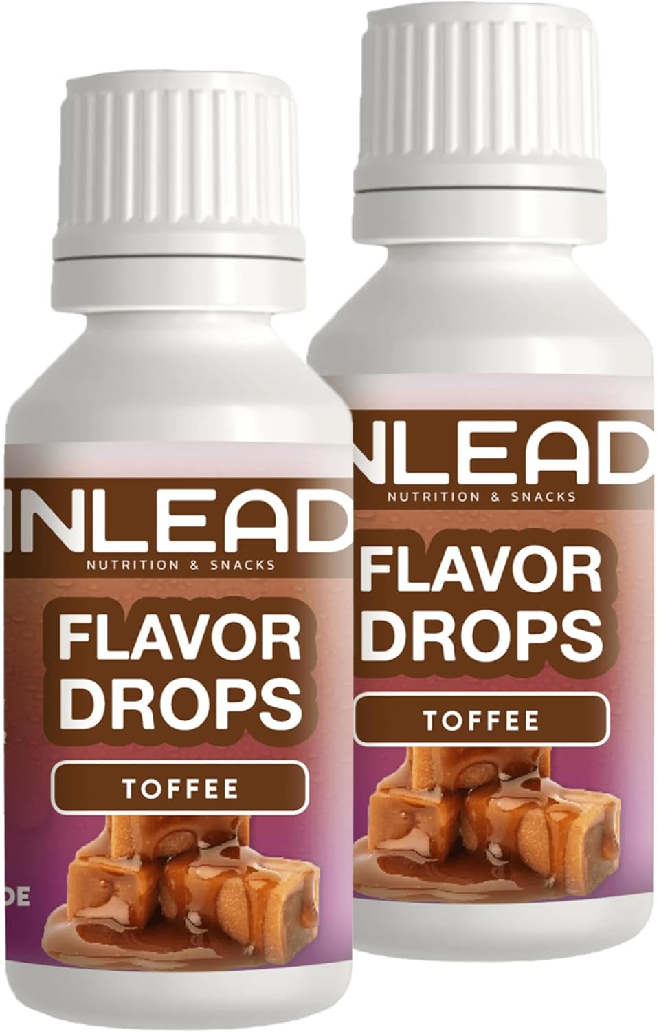 - gouttes de saveur | Arôme pour édulcorants sans sucre et sans calories Naty Shop 2X 30Ml Toffee