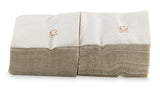 Ser22206772 Lampe à suspension Coktail, serviette, 20 x 20, 2 épaisseurs, pli 1/4, 100 serviettes à bord simple, rouge