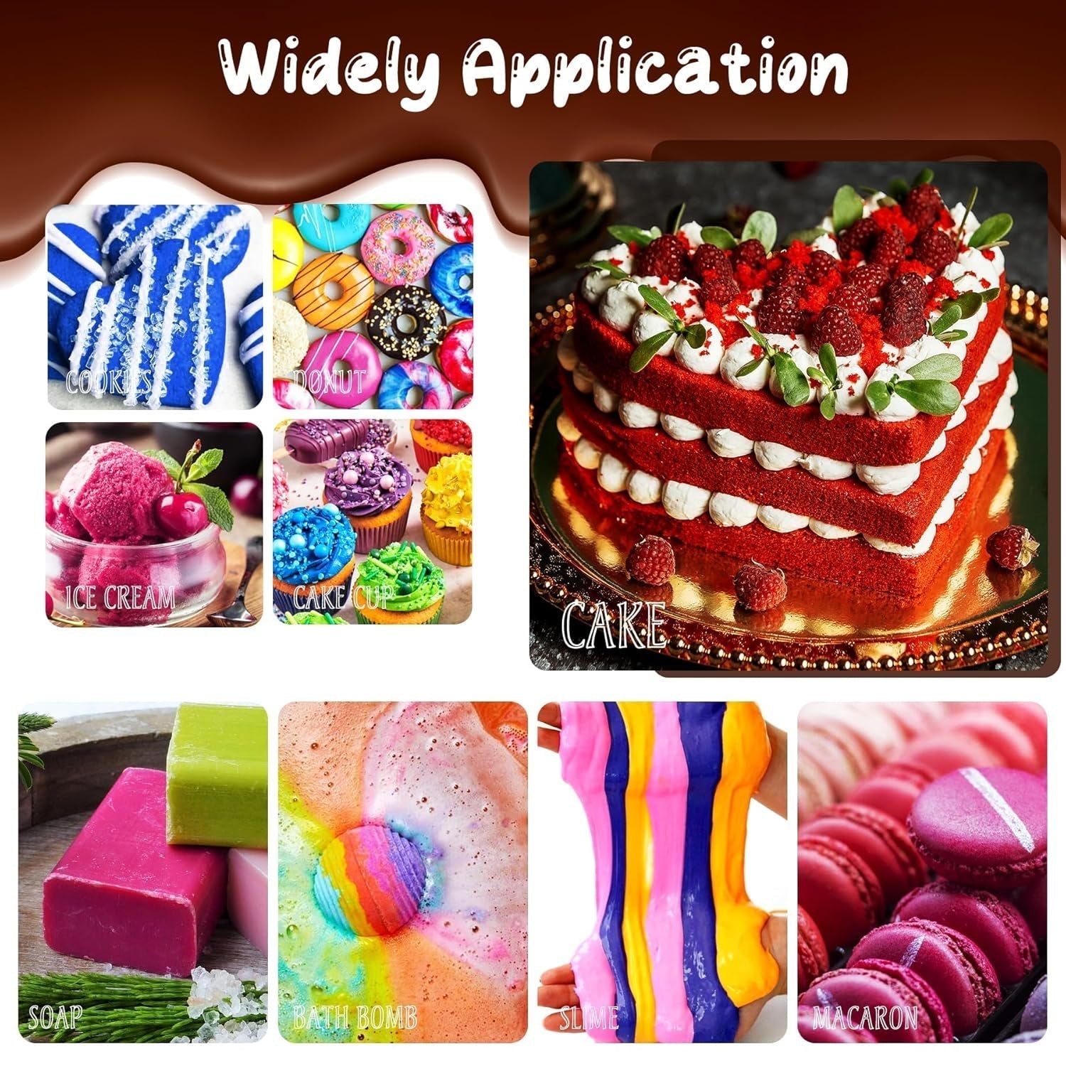 Colorant alimentaire en gel – Colorant alimentaire en gel hautement concentré pour gâteaux, pâtisserie, œufs de Pâques, boissons – Colorant alimentaire sans sucre pour fondant, glaçage, slime, décoration de gâteaux (velours rouge, 150 g)