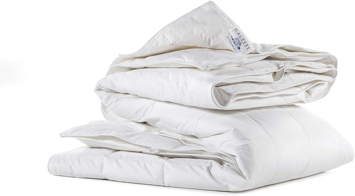 Caleffi 1003477 Couette 4 saisons en coton Ghiro pour lit simple, taille unique Quilts & Quilts Naty Shop
