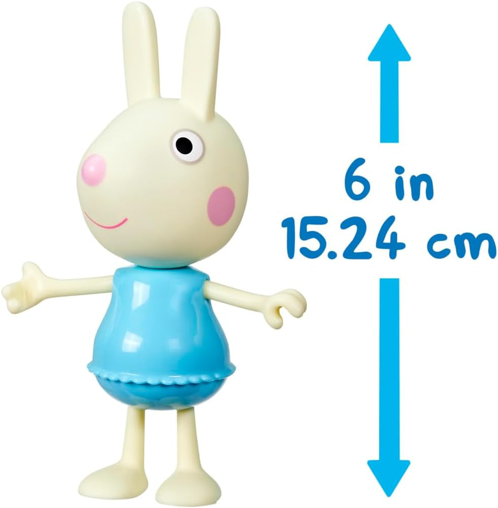 Peppa Pig Luisa Spoon – Figurine à habiller amusante, poupée fille de 15 cm avec accessoires et vêtements, ensemble de jouets interactifs pour les tout-petits à partir de 3 ans