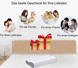 Ecosafeter Oreiller en mousse à mémoire de forme Oreiller de soutien cervical Oreiller ergonomique pour différentes positions de sommeil avec housse amovible Oreillers orthopédiques cervicaux Naty Shop