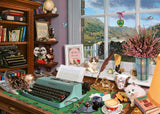 Schmidt Spiele 59920 Au bureau, 1000 pièces Puzzle secret Puzzle Naty Shop