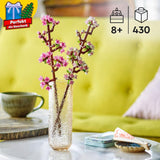 Fleurs de cerisier LEGO Botanicals - Fleurs artificielles à construire - Décorations de bureau pour enfants - Bouquet de fleurs à exposer - Cadeau pour femmes et hommes à partir de 8 ans - Botany Collection 40725 Jeux de construction Besuche den LEGO-Store
