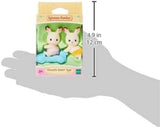Sylvanian Families L5420 Jumeaux Lapin Chocolat - Naty Shop Poupées Figurines de maison de poupée