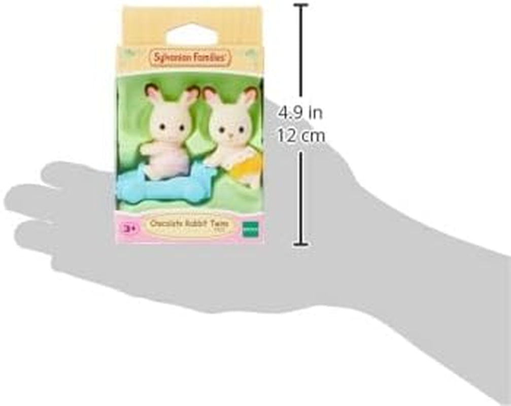 Sylvanian Families L5420 Jumeaux Lapin Chocolat - Naty Shop Poupées Figurines de maison de poupée