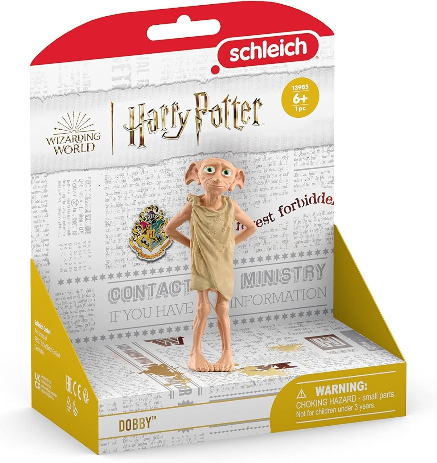 Schleich 13985 Dobby, à partir de 6 ans, figurine HARRY POTTER, 3 X 4 X 8 cm Figurines Naty Shop