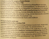 GranataPet Symphony No. 5 Pure Poulet, nourriture pour chat sans céréales ni sucre, filets en gelée naturelle, nourriture humide délicate pour chat, 6 x 200g