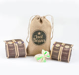 Sacs à café pour boissons - Kaffeesack Jute - Vier Sorten exotischer Kaffee im Jutesack - Weihnachten Geschenkidee - Sacs à café pour boissons - Ganze Bohne