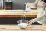 Krups GN4001 3 Mix 4000 Batteur à main | 450 watts | Conception robuste | Contrôleur de vitesse variable | Fonction Turbo et Auswurf | Incl. 2 Rührbesen et 2 Knethaken | Weiß/Grau Cuisine Naty Shop