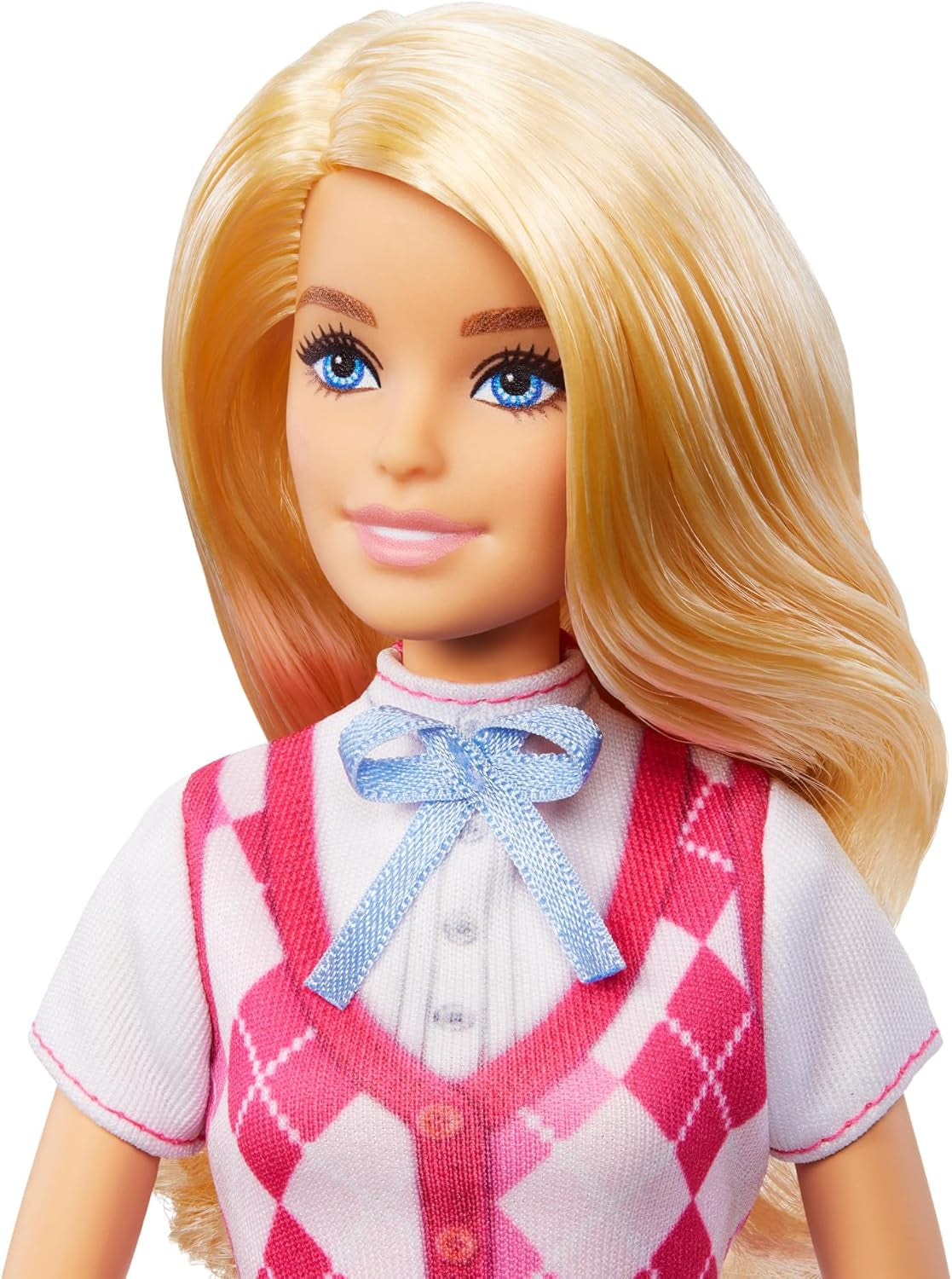 Poupée Barbie Malibu et accessoires de Barbie Mysteries : The Secret Horse Adventure, comprenant une poupée mannequin, une tenue d'équitation et un casque amovibles, HXJ38