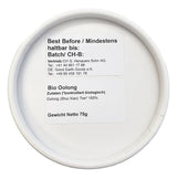 Oolong biologique (Shui Xian), paquet de 1 (1 x 75 g)