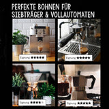 - Boissons à café 2 kg - Préparation extra lente - Säure et Bitterstoffe - Qualité Barista - Crème la plus fine - Meilleur expresso pour machines entièrement automatiques - 4 x 500 g