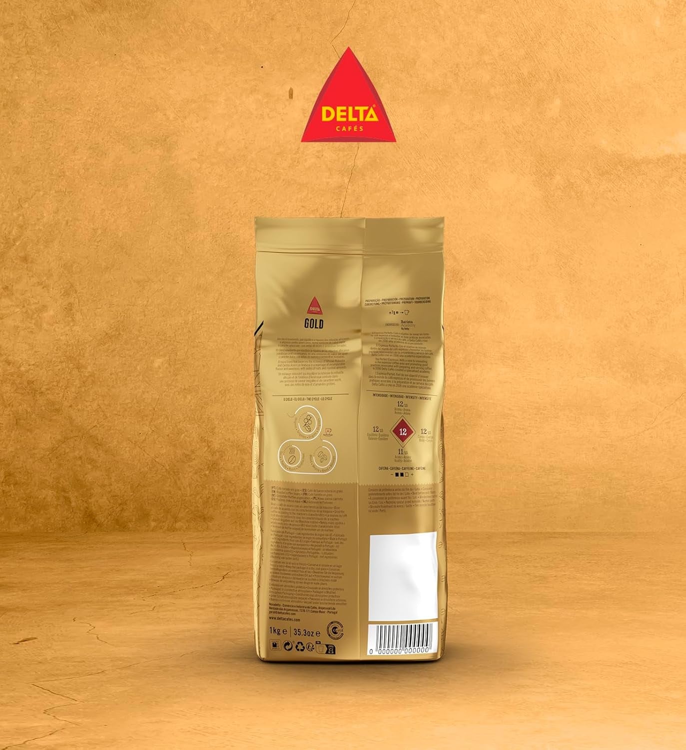 Café en grains Delta GOLD (1kg)