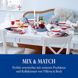 Villeroy & Boch - Jouez ! Ménagère Roses Rouges 30 pièces Cuisine Naty Shop