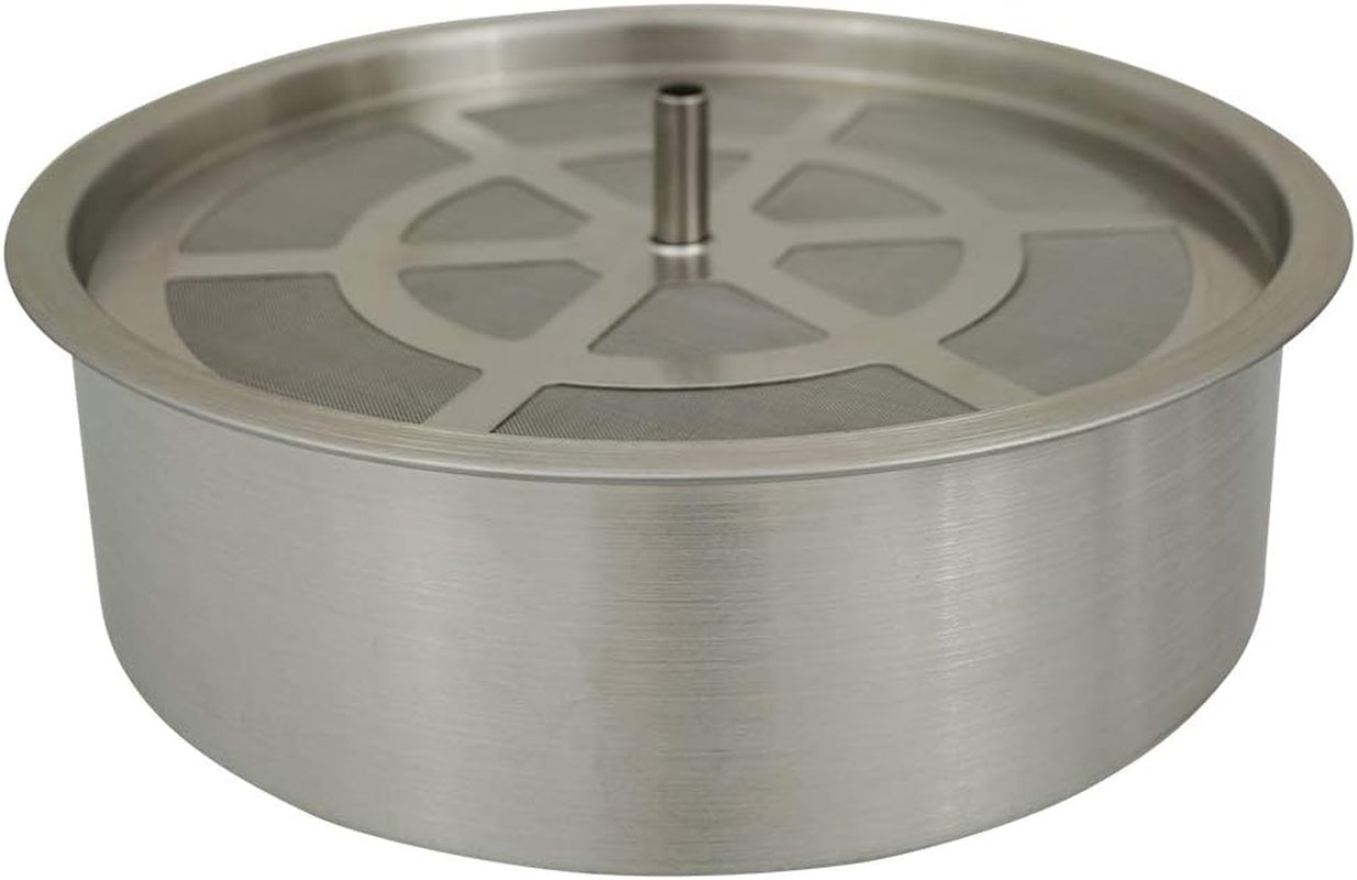 Machine à expresso Saro avec filtre rond - 6,75 L / 40 tasses - acier inoxydable - fonction préparation et maintien au chaud - robinet de sécurité - voyant - 1,5 kW - modèle SAROMICA 6005