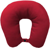 Lemos Home Oreiller cervical avec rembourrage en microfibre, oreiller de soutien du cou, oreiller de voyage confortable pour avion, voiture, bureau, idéal pour le camping, les vacances et les gadgets de voyage (vert menthe)